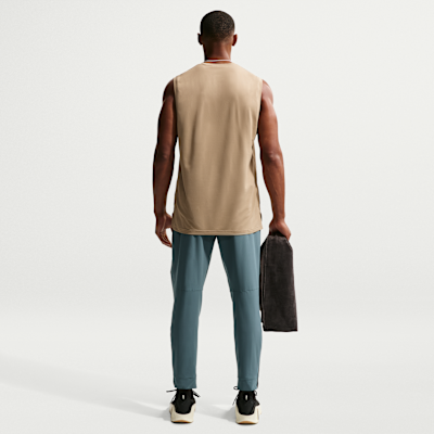 Nike Unlimited Dri-FIT Fermuarlı Paçalı Çok Yönlü Erkek Eşofman Altı görsel 5