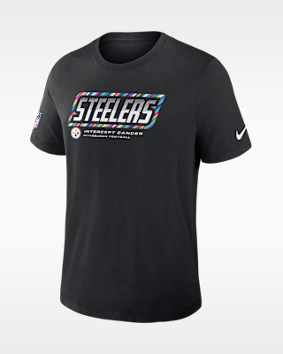 Мужская футболка Pittsburgh Steelers Crucial Catch Sideline Nike Dri-FIT NFL