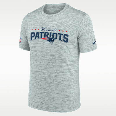 New England Patriots Rivalries Collection Sideline Velocity Men's Nike Dri-FIT NFL T-Shirt
