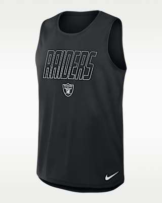 Мужские  Las Vegas Raiders Nike Dri-FIT NFL Tank Top