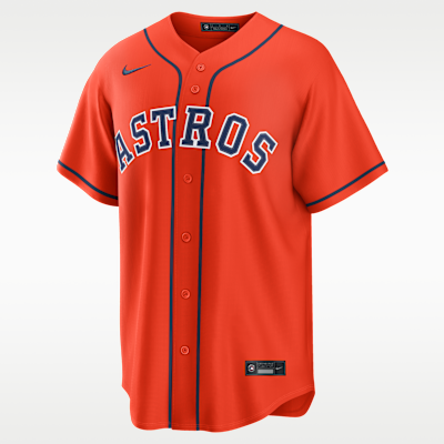 Jersey Nike de la MLB Replica para hombre Jose Altuve Houston Astros