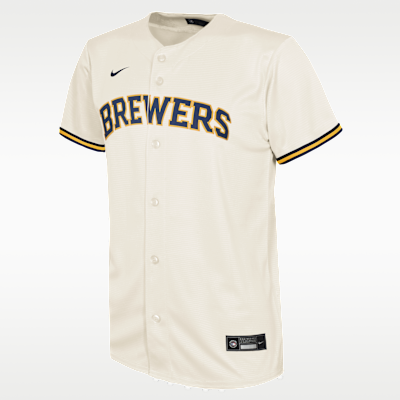 Christian Yelich Milwaukee Brewers Big Kids' Nike MLB Replica Jersey