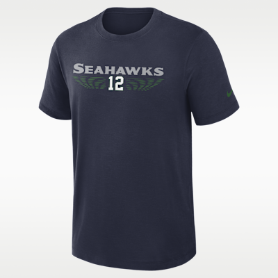 Seattle Seahawks Rivalries Collection Slub Men's Nike Dri-FIT NFL T-Shirt