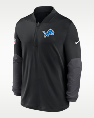Мужские  Detroit Lions Feel The Pressure Nike Dri-FIT NFL 1/2-Zip Top