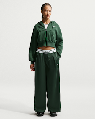 Женские  Nike Sportswear Loose Mid-Rise Satin Pants