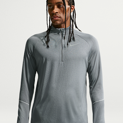 Nike Miler Dri-FIT Yarım Fermuarlı Erkek Koşu Üstü