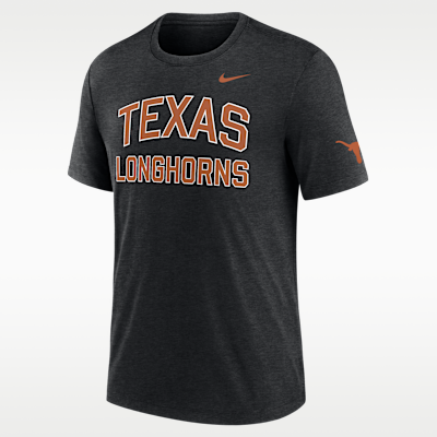 Playera universitaria Nike para hombre Texas Campus Collegiate Block