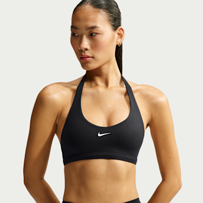 Nike One Orta Destekli Pedli Boyundan Askılı Kadın Spor Sütyeni