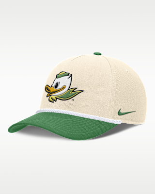 Женские  Oregon Primetime Rope 2-Tone Rise Nike College Adjustable Hat