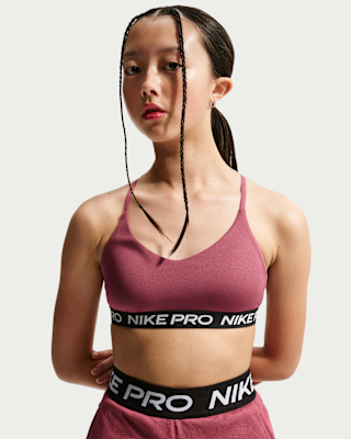 Детские Nike Pro Big Kids' (Girls') Indy Bra