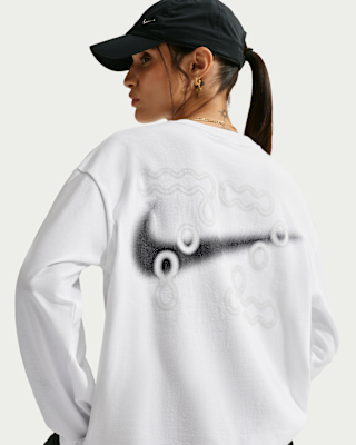 Женская футболка Nike Sportswear Oversized Long-Sleeve