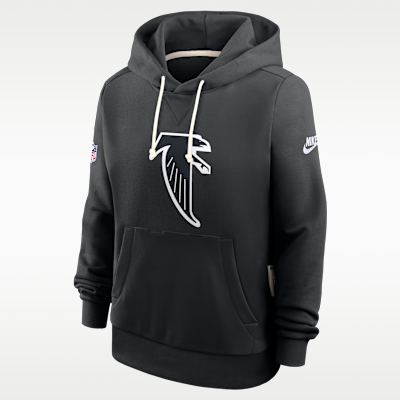 Sudadera con gorro sin cierre Nike Dri-FIT de la NFL para mujer Atlanta Falcons Alt Pack