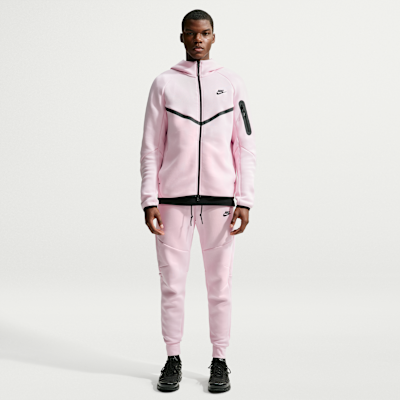 Nike Tech Fleece Windrunner Tam Boy Fermuarlı Erkek Ceketi görsel 4