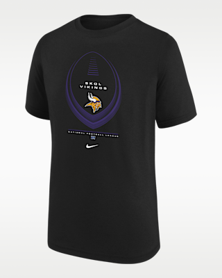 Детская футболка Minnesota Vikings Icon Legend Edition Big Kids' Nike Dri-FIT NFL