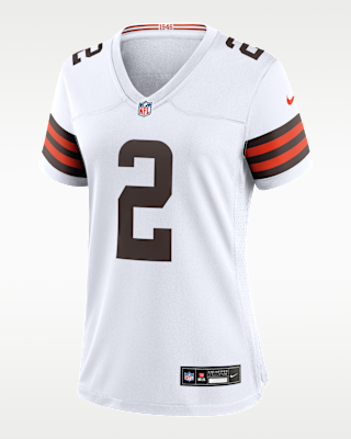Женские джерси Shedeur Sanders Cleveland Browns Nike NFL Game Jersey