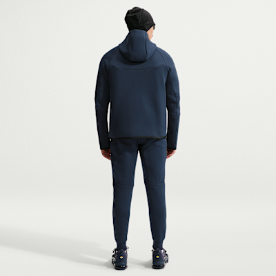 Nike Tech Fleece Windrunner Tam Boy Fermuarlı Erkek Ceketi görsel 5