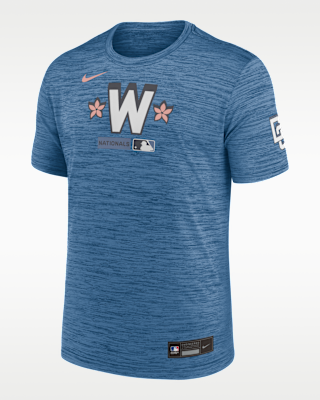 Мужская футболка Washington Nationals City Connect Velocity Nike Dri-FIT MLB