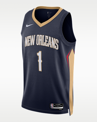 Мужские джерси New Orleans Pelicans Icon Edition Nike Dri-FIT NBA Swingman Jersey