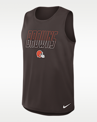 Мужские Cleveland Browns Nike Dri-FIT NFL Tank Top