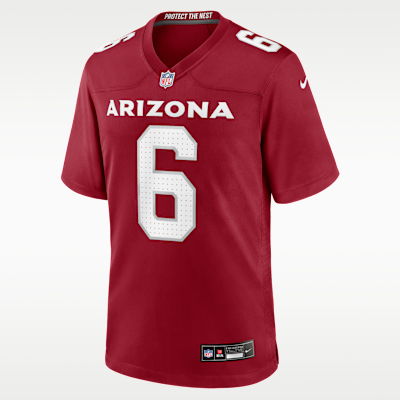 Jersey de fútbol americano Nike NFL Game para hombre James Conner Arizona Cardinals