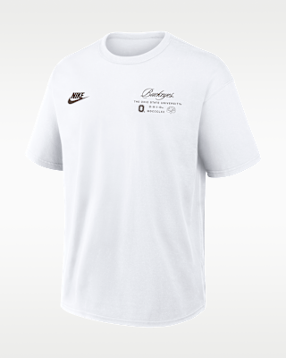 Мужская футболка Ohio State Script Max90 Nike College