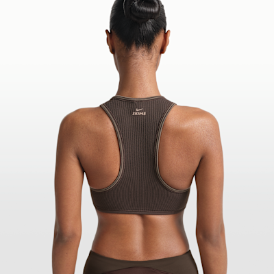 NikeSKIMS Ribbed Seamless Women's Racerneck Bra