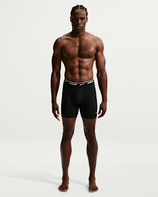 Мужские  Nike Essential Cotton Stretch Boxer Briefs (3-Pack)