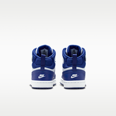 Tenis para niños de preescolar Nike Court Borough Mid 2