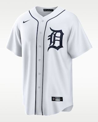 Мужские джерси Riley Greene Detroit Tigers Nike MLB Replica Jersey