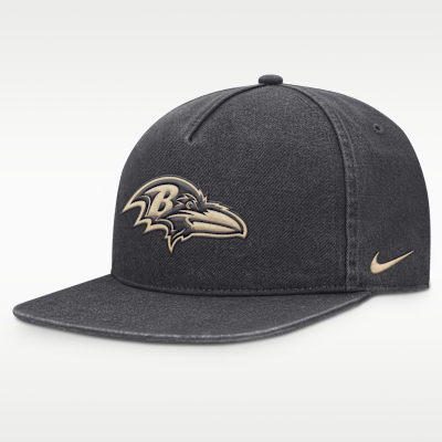 Gorra ajustable Nike de la NFL para hombre Baltimore Ravens Pro