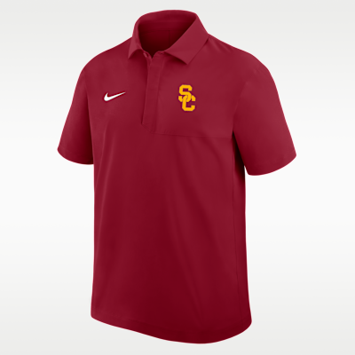 Polo universitario Nike Dri-FIT para hombre USC
