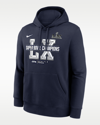 Мужское худи Seattle Seahawks Super Bowl LX Champions Sacrifice Nike NFL Pullover Hoodie