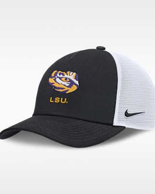 Женские  LSU Sideline Rise Gameday Nike College Trucker Adjustable Hat