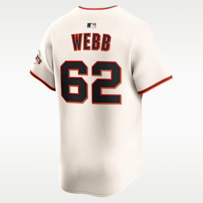 Logan Webb San Francisco Giants Men's Nike Dri-FIT ADV MLB Limited Jersey