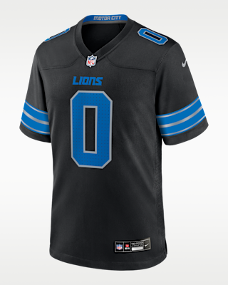 Мужские джерси Jahmyr Gibbs Detroit Lions Nike NFL Game Jersey
