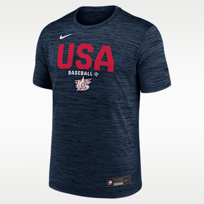 USA Baseball 2026 World Baseball Classic Velocity Men's Nike Dri-FIT T-Shirt