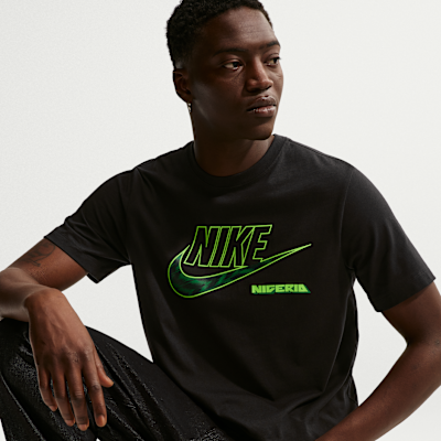 Nike Nijerya Nike Erkek Futbol Tişörtü görsel 3