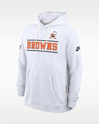 Мужское худи Cleveland Browns Alt Standard Issue Nike Dri-FIT NFL Pullover Hoodie