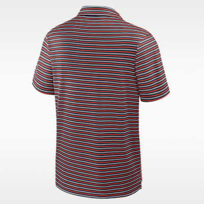 Polo universitario Nike Dri-FIT para hombre Auburn Tour Stripe