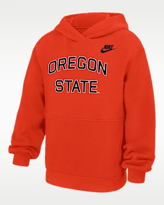 Детское худи Oregon State Big Kids' Nike College Fleece Pullover Hoodie