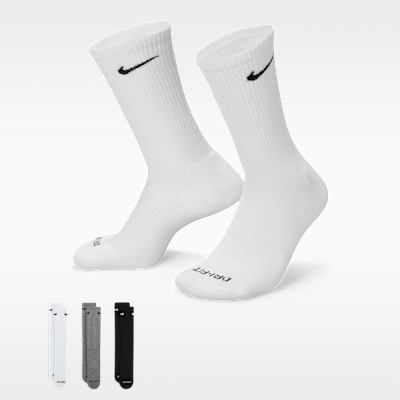 Nike Everyday Plus Cushioned Training Crew Socks (3 Pairs)