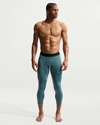 Мужские тайтсы Nike Pro Dri-FIT 3/4-Length Fitness Tights для тренировок