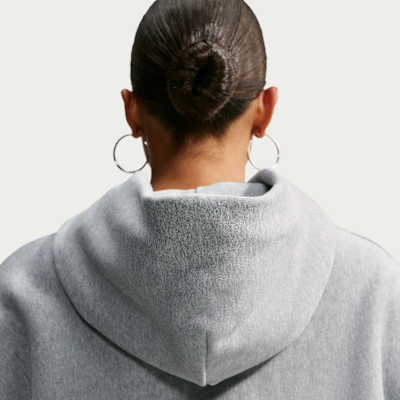 Nike Studio Fleece Kalın Oversize Kapüşonlu Kadın Sweatshirt'ü görsel 6