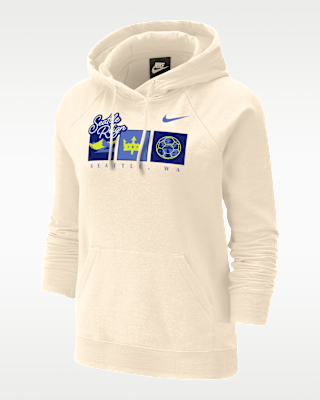 Женское худи Seattle Reign Phoenix Fleece Nike Oversized Hoodie