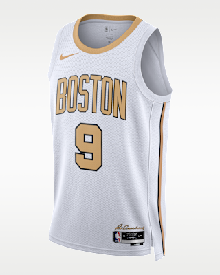 Мужские джерси Derrick White Boston Celtics City Edition Nike NBA Swingman Jersey