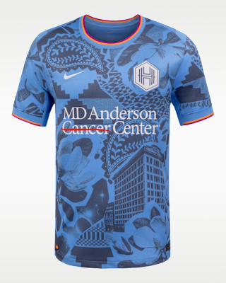 Мужские джерси Houston Dash Stadium Away Nike Dri-FIT NWSL Replica Jersey