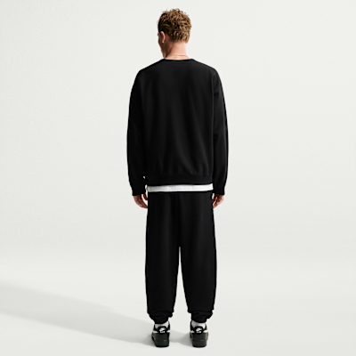 Nike Solo Swoosh Erkek Fleece Crew Üst görsel 5