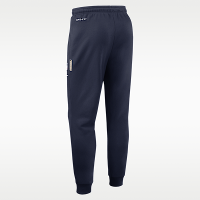 Pants Nike Dri-FIT de la NFL de pierna entallada para hombre Tennessee Titans Ground Game Sideline