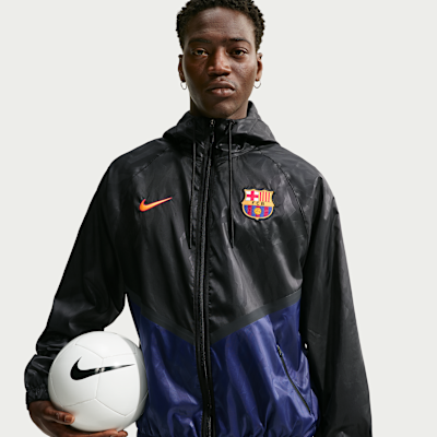 Nike FC Barcelona Üçüncü Nike Anthem Erkek Futbol Ceketi