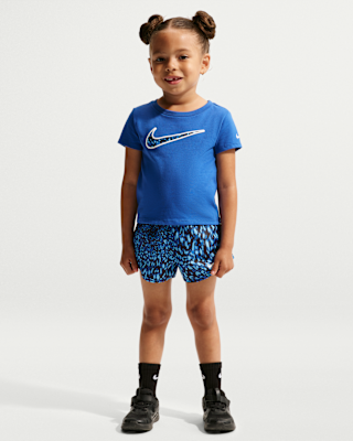 Детские шорты Nike Toddler Dri-FIT Printed 2-Piece Tempo Shorts Set